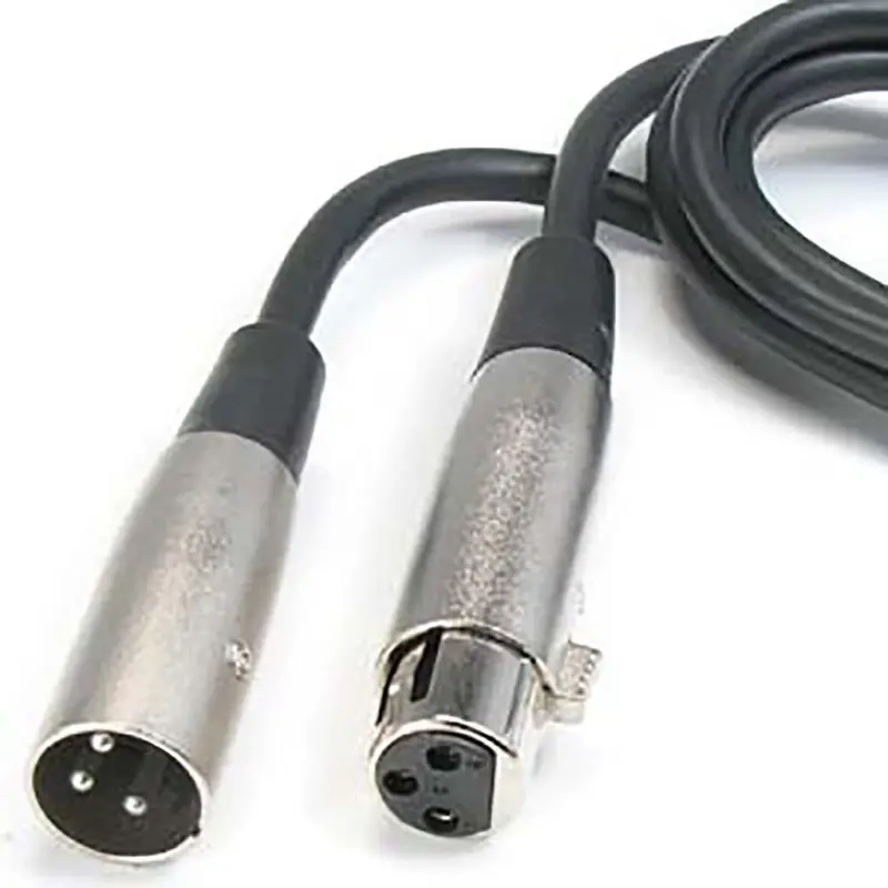 Xlr 3P Audio Microphone Cable Male To Female 1