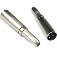 Xlr 3P Male To 1/4" Stereo Jack Adapter 1
