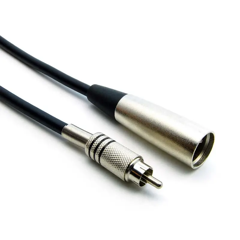 Xlr 3P Male To Rca Male 1