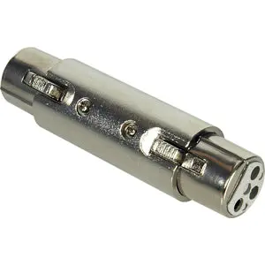 Xlr Female/Female Barrel Coupler 1