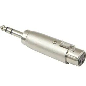 Xlr Female To 1/4" Stereo Plug Adapter 1