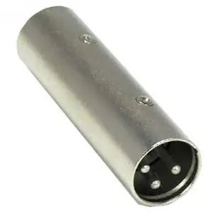 Xlr Male/Male Barrel Coupler 1