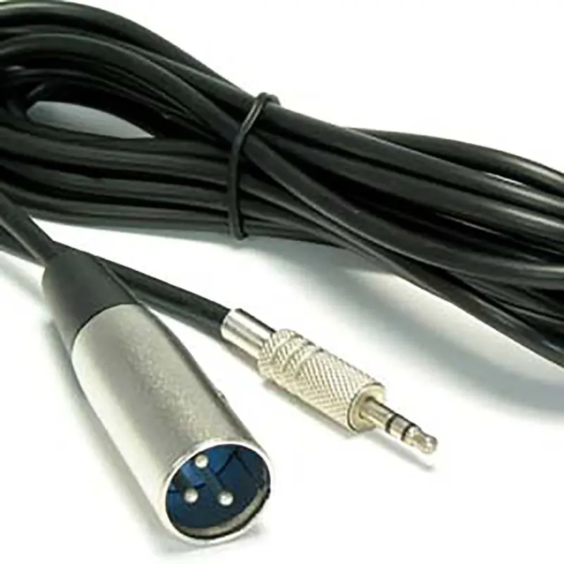 Xlr Male To 3.5Mmm Trs (Balanced Audio) Male Cable 1