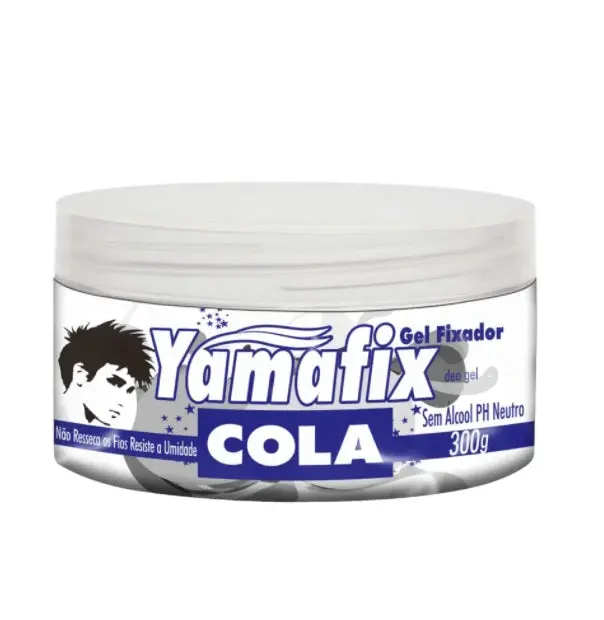 Yamafix Glue Super Strong Fixation Hair Styling Definition Shaper Gel 300G - Yamá 1