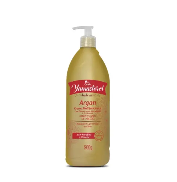 Yamasterol Argan Hair Nourishing Macadamia Multifunctional Cream 900G - Yamá 1