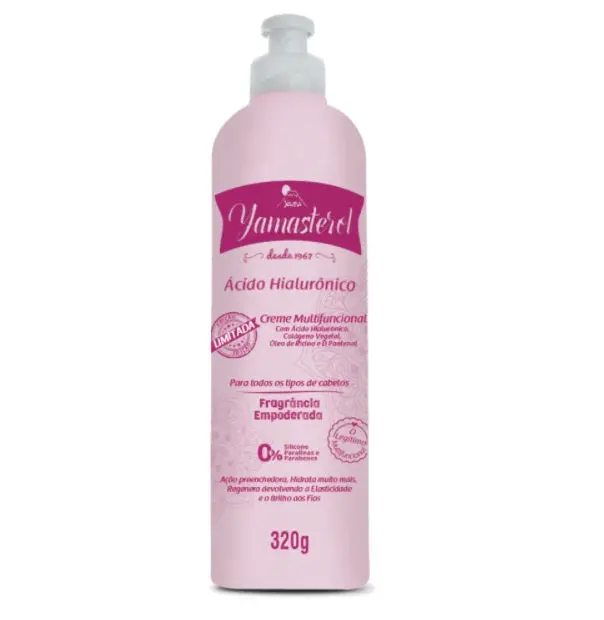 Yamasterol Hyaluronic Acid Multifunctional Treatment Hair Cream 320G - Yamá 1