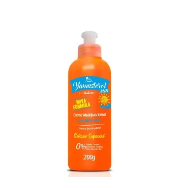 Yamasterol Sun Solar Protection Hair Hydration Multifunctional Cream 200G - Yamá 1