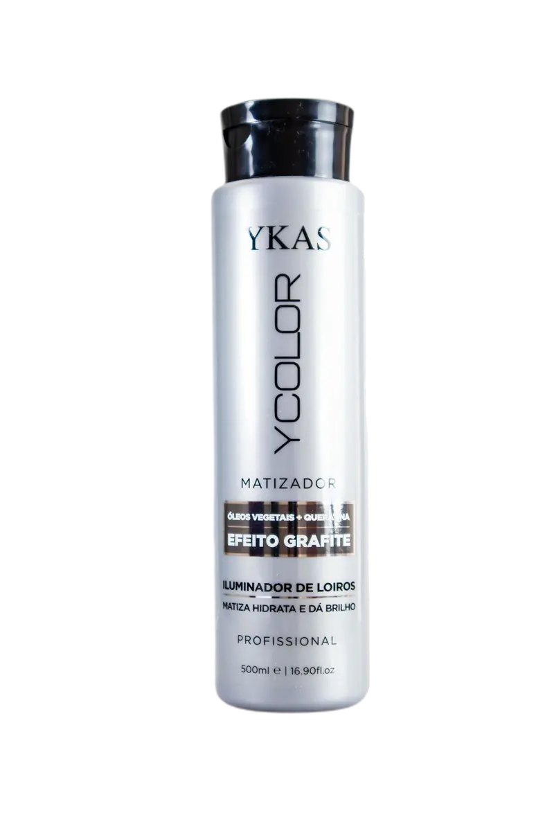 Ycolor Tinting Graphite Effect Illuminator Keratin Vegetable Oil 500Ml - Ykas 1