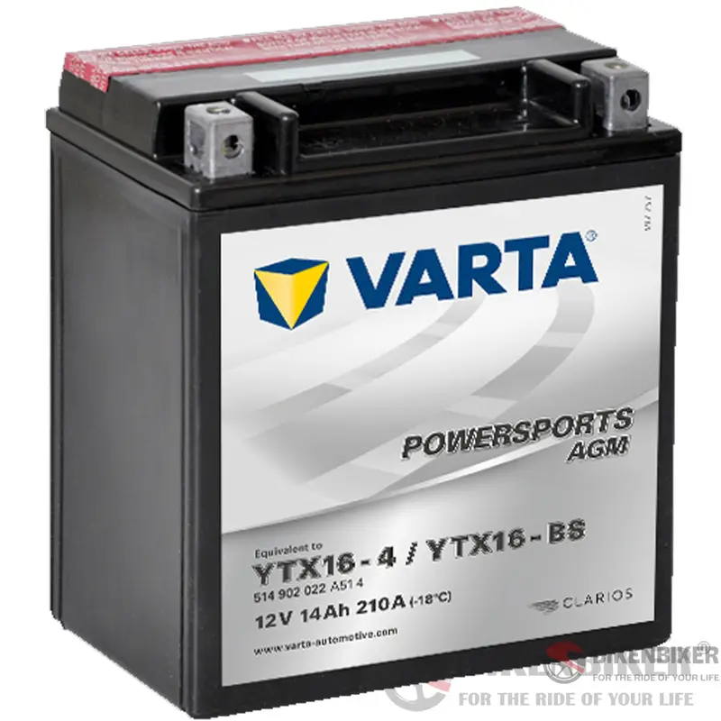 Ytx16-Bs Battery - Varta 1