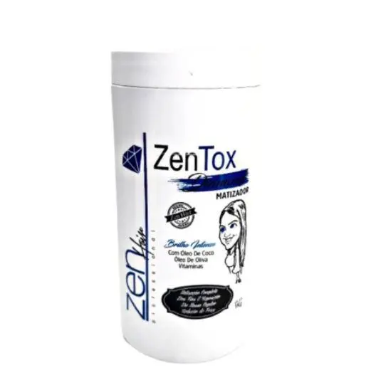 Zentox Diamond Tinting Blond Hair Intense Brightness Mask 1Kg - Zen Hair 1