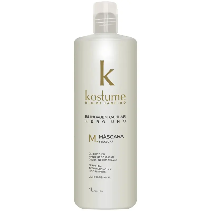 Zero Uno Hair Shield Volume Reducer Anti Frizz 1L Kostume 1