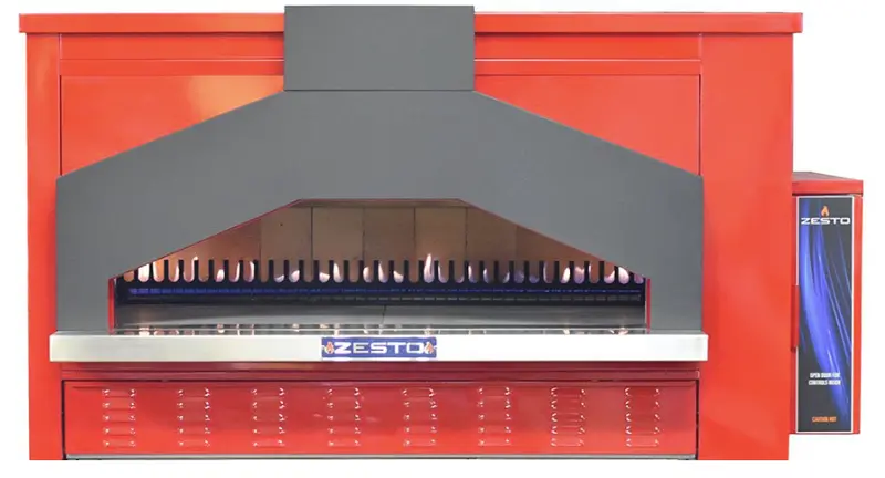 Zesto Open Brick Deck Pizza/ Bake Oven Gas 312Ss-Ob 1