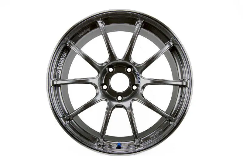 Advan Rzii Hyper Black Racing Wheel – 18×9.0, +63 Offset, 5×114.3 1