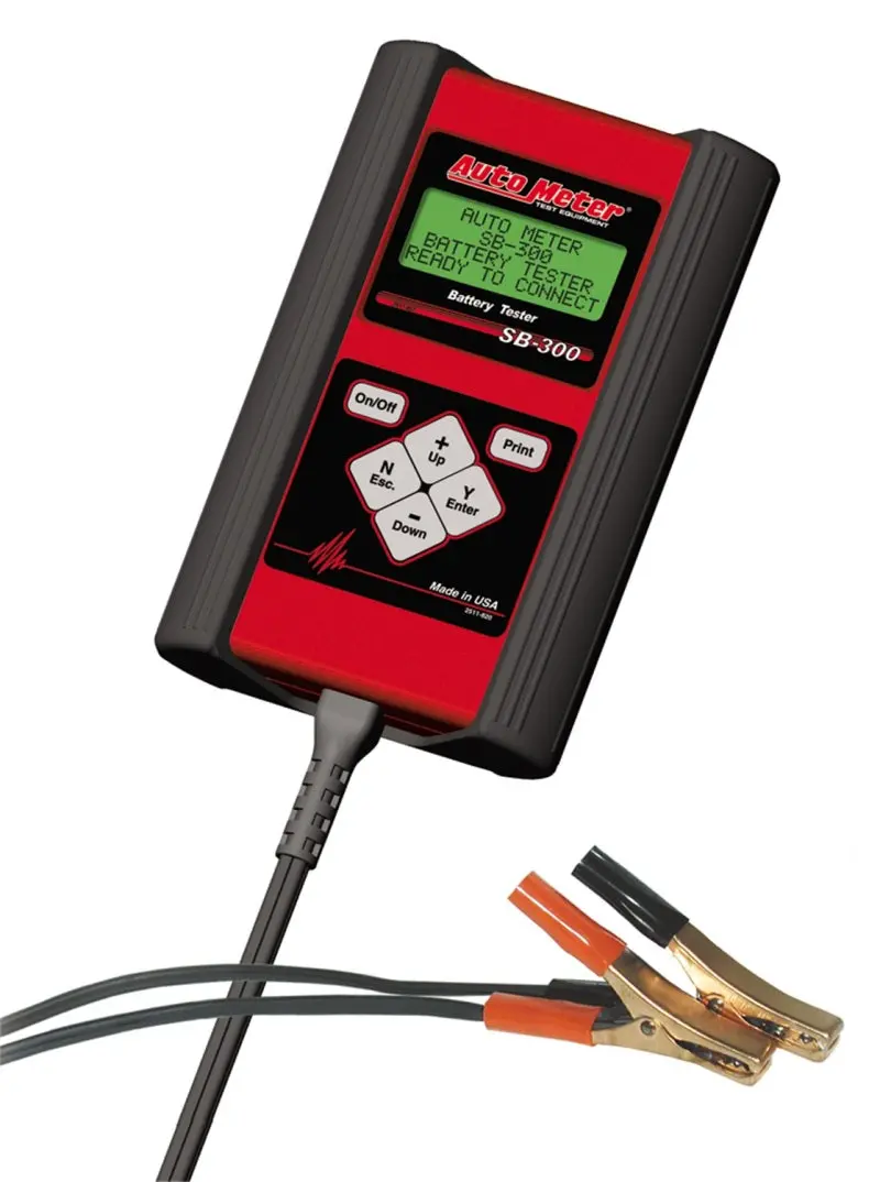 Autometer Handheld Digital Battery & Electrical System Tester 1