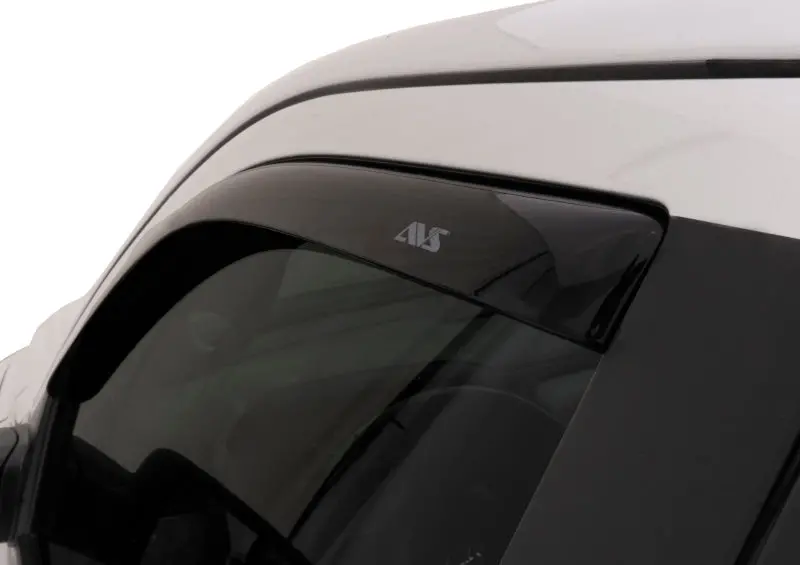 Avs In-Channel Ventvisor Window Deflectors For 2015–2018 Chevy Colorado Extended Cab – Smoke Finish, 2-Piece Set 1