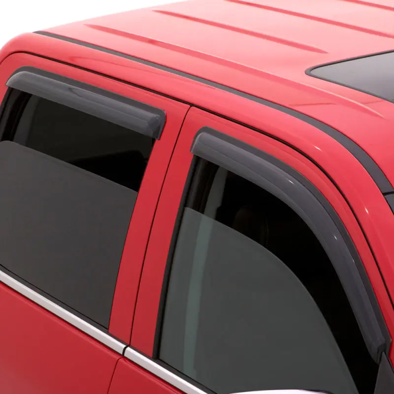 Avs Ventvisor Window Deflectors – Smoke Finish, Outside Mount, For 2011–2013 Mitsubishi Outlander Sport 1