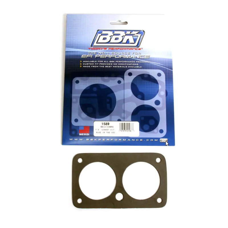 Bbk Twin 65Mm Throttle Body Gasket Kit For 1996–2004 Ford Mustang 4.6L & F-150 Lightning 1