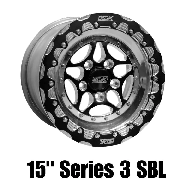 Belak 15X8 / 5In Bs / 5X100 Bp / High Pad / Series 3 Wheel - Single Beadlock 1