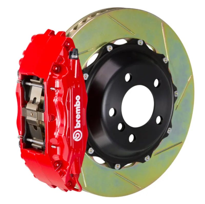 Brembo Gt Big Brake Kit For 1998–2002 Camaro And Firebird – Front 4-Piston Calipers, Slotted 332×32Mm Two-Piece Rotors 1