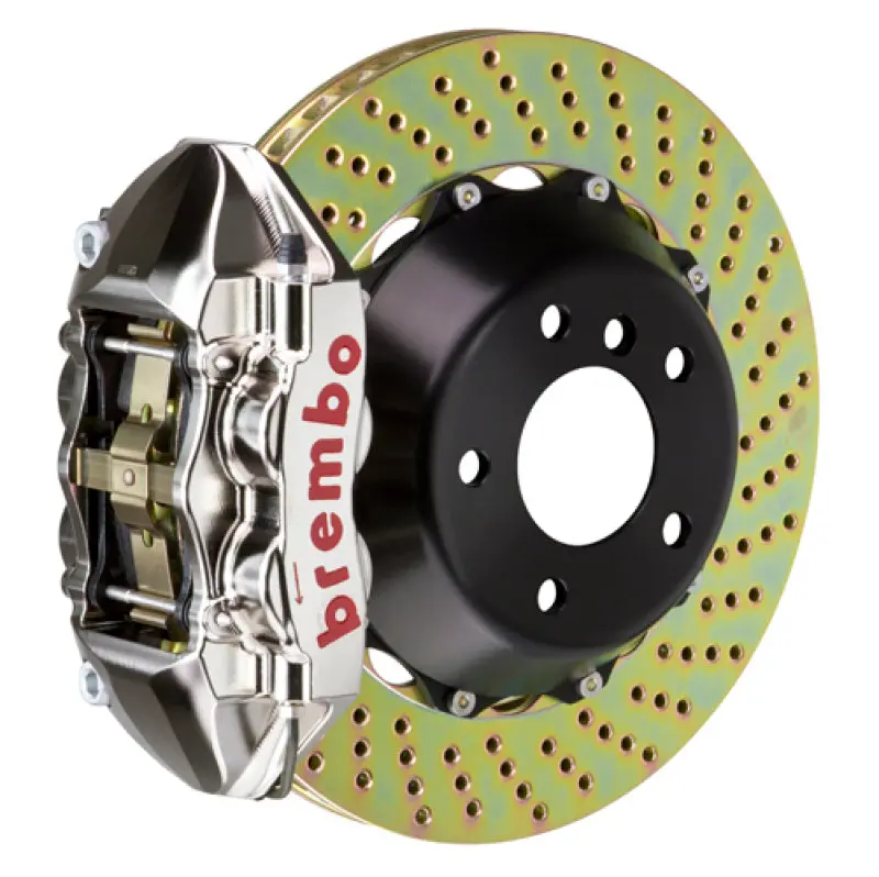Brembo Gtr Rear Big Brake Kit For 1991–1994 Porsche 964 Turbo / 3.6 Turbo – 345X28Mm Drilled Two-Piece Rotors 1