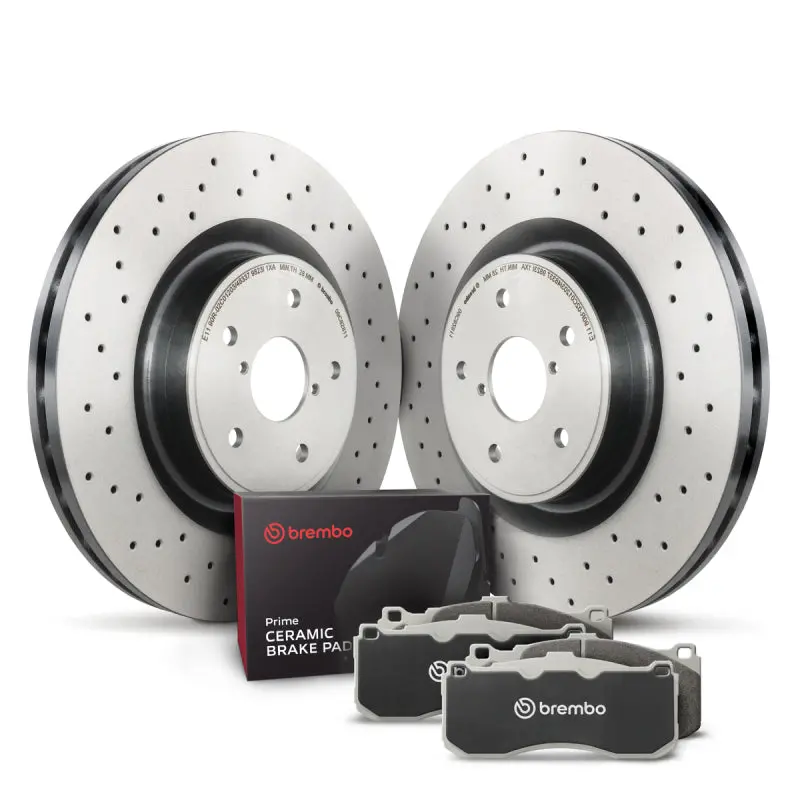 Brembo Oe-Spec Front Disc Brake Kit – Direct Replacement For Multiple Models 1