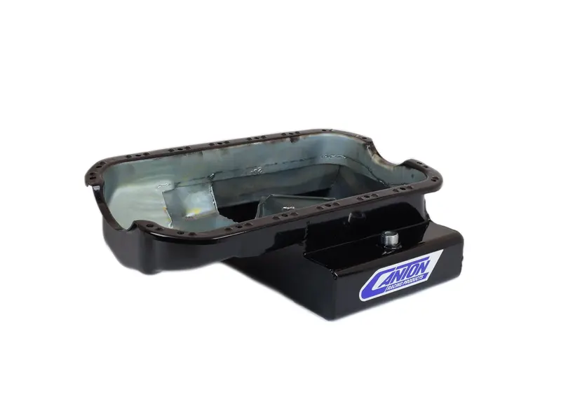 Canton Black Oil Pan For Honda D16A Series – Road Race T-Sump Design 1