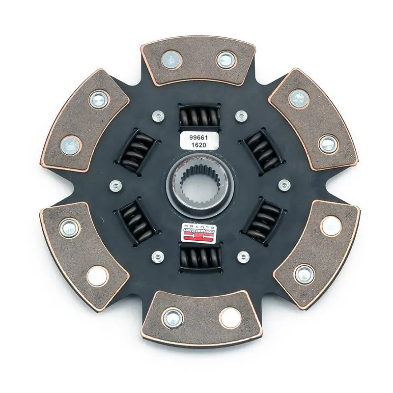 Comp Clutch Ceramic 6-Puck Performance Clutch Disc For 1989–1998 Nissan 240Sx (2.4L, Non-Assembly) 1
