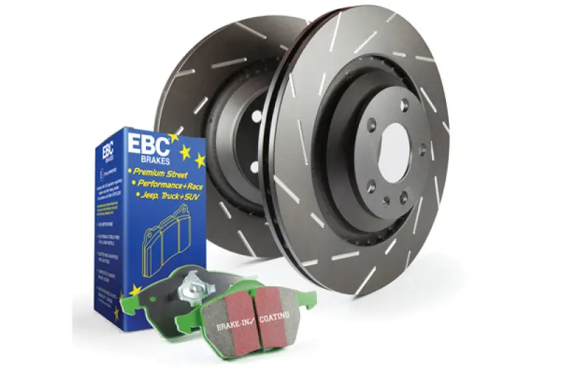 Ebc Greenstuff Street-Performance Brake Pad And Usr Rotor Kit 1