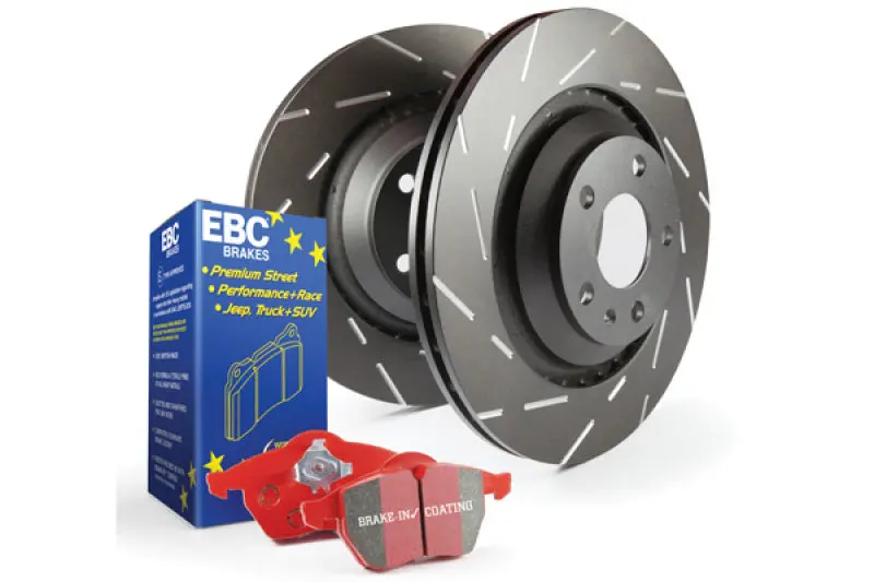 Ebc Redstuff Track-Ready Brake Pad And Usr Rotor Kit (S4 Series) 1