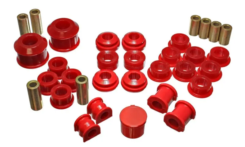 Energy Suspension Hyper-Flex Red Master Bushing Kit For 2002–2004 Acura Rsx (Including Type-S) 1