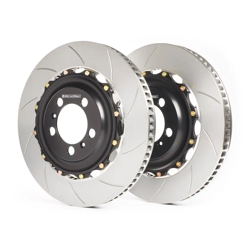Girodisc Slotted Front Brake Rotors For 2018+ Kia Stinger Gt 1