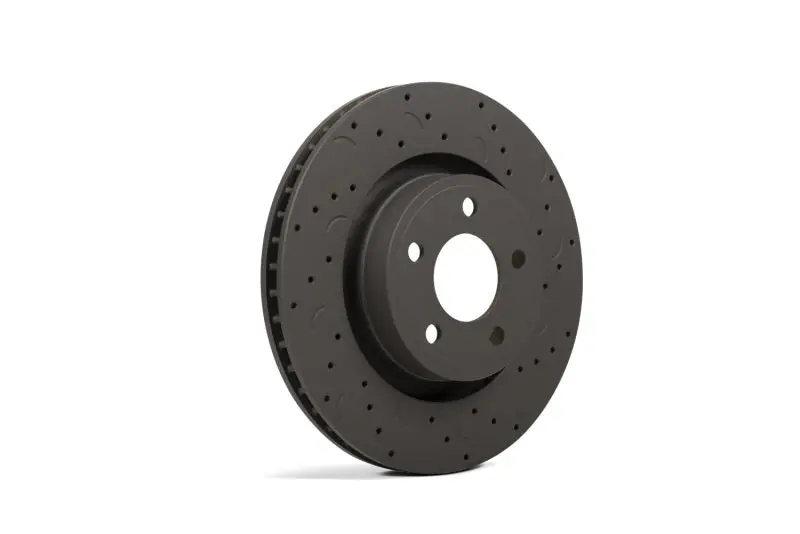 Hawk Talon 2005 Chevy Blazer Base 2 Door / 4Wd / Automatic Drilled And Slotted Rear Brake Rotor Set 1
