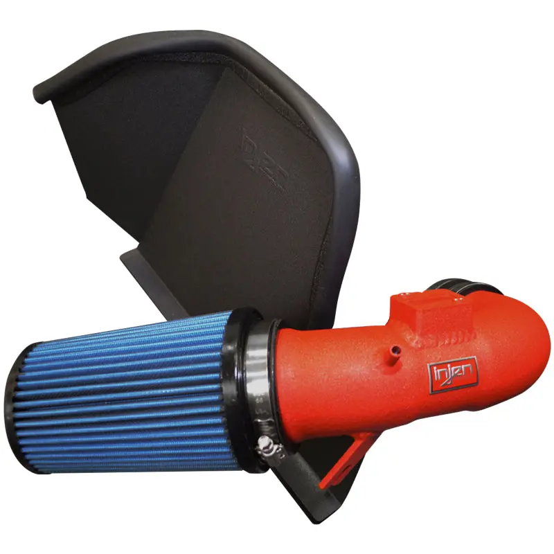 Injen Cold Air Intake For 2016–2018 Bmw 330I (B48 2.0L Turbo) – Wrinkle Red Finish 1
