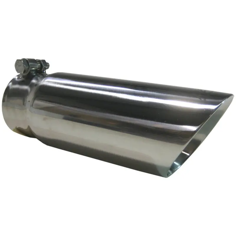 Mbrp Universal Tip 3In O.D. Dual Wall Angled End 3 Inlet 12 Length 1