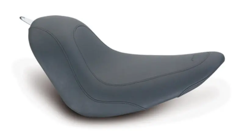 Mustang Solo Seat For Harley-Davidson Softail Models – Wide 200Mm Tire Fitment, Black Finish (2006–2017) 1