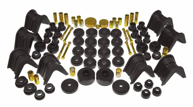 Prothane Total Suspension Bushing Kit For 1966–1977 Ford Bronco – Black 1