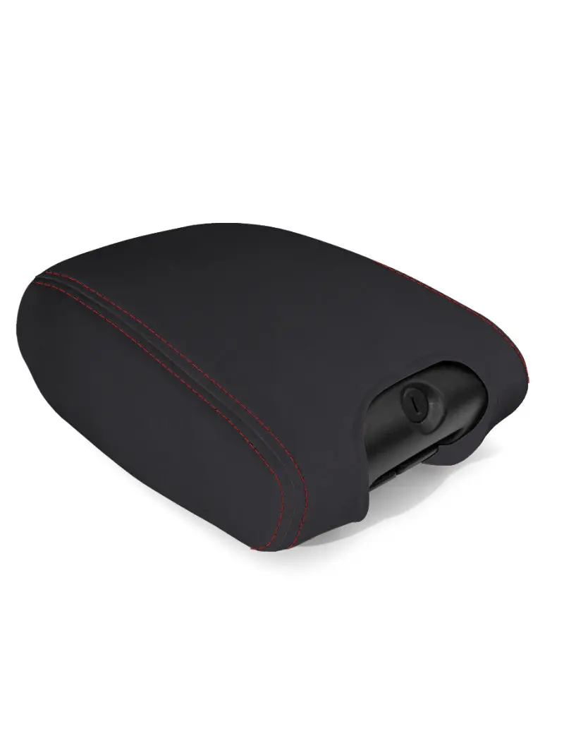Prp Center Console Cover For 2011–2018 Jeep Wrangler Jk/Jku – Black With Red Stitching 1