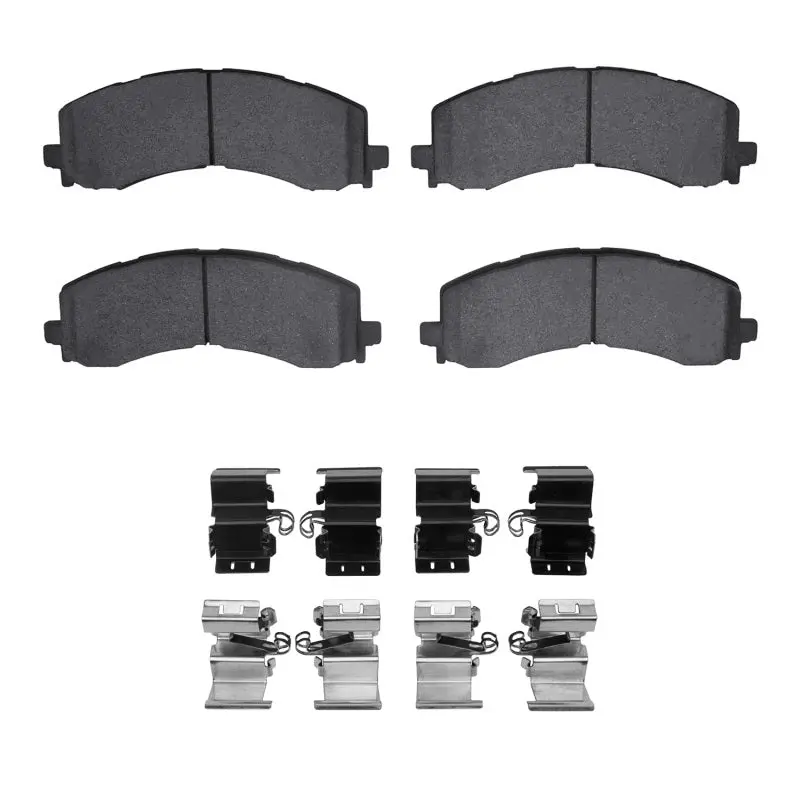 R1 Ceramic Brake Pad & Hardware Kit For 2021–2025 Ford Bronco Front Axle 1