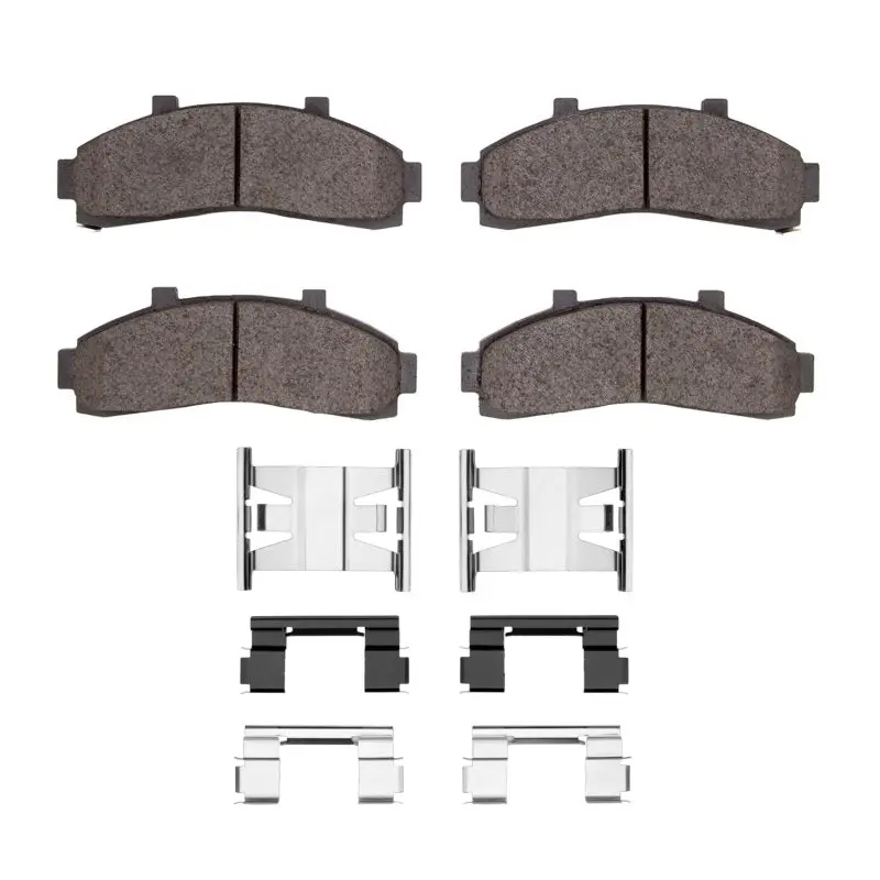 R1 Front Brake Pad & Hardware Kit For 1995–2002 Ford Explorer – Off-Road And Tow Rated 1