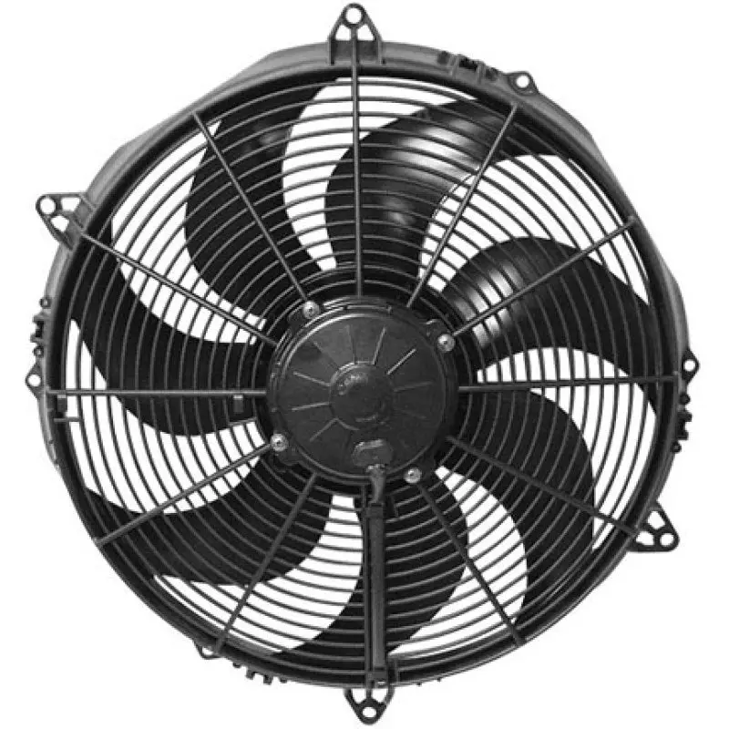Spal 16-Inch High-Cfm Pull-Type Radiator Fan – 1876 Cfm, Va33-Ap71/Ll-65A Model 1