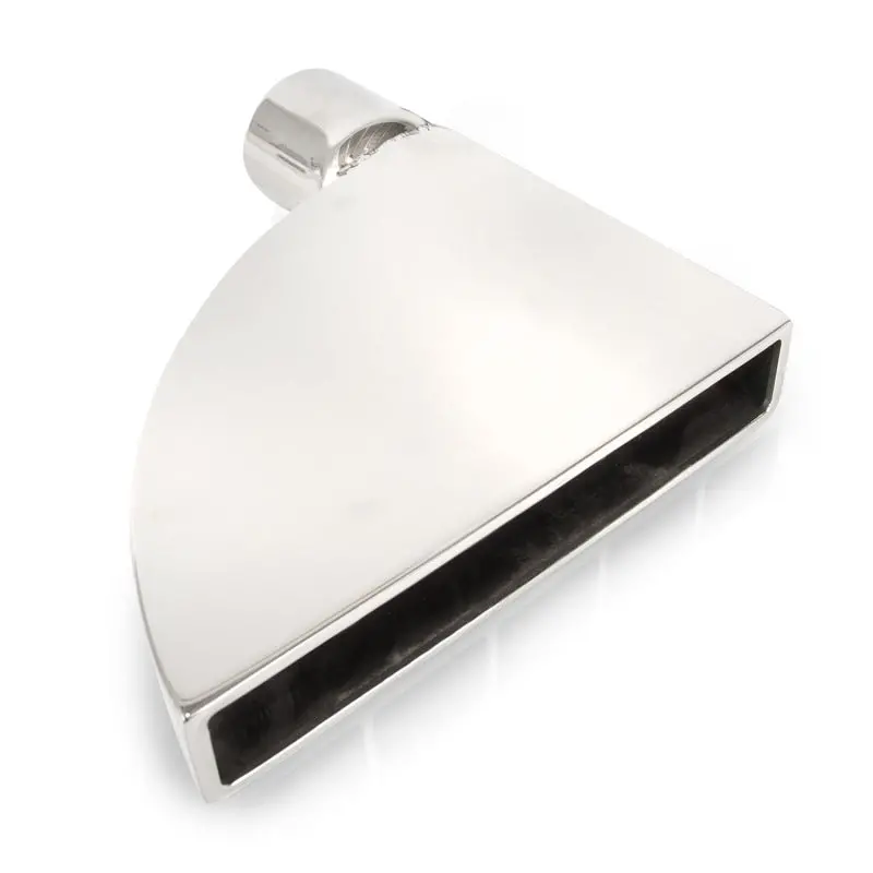 Stainless Works Boxxter In-Line Exhaust Tip: 2.5In Id, Polished Stainless Steel 1