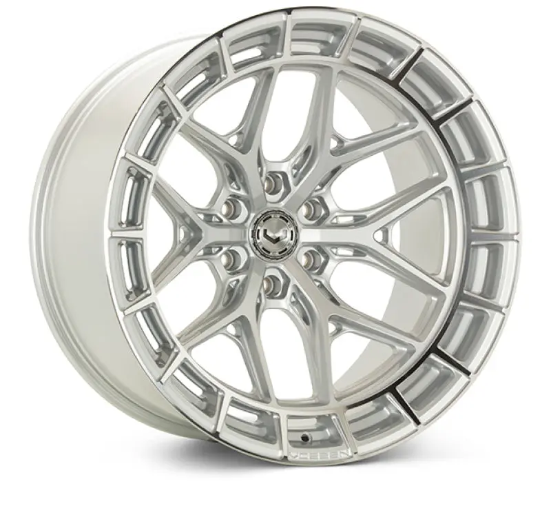 Vossen Hfx-6 Forged Aluminum Wheel – 22X10, 6X139.7, Et-18, Silver Polished 1