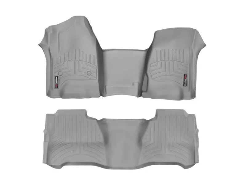 Weathertech Front Floorliner – Premium Textured Grey Interior Protection 1