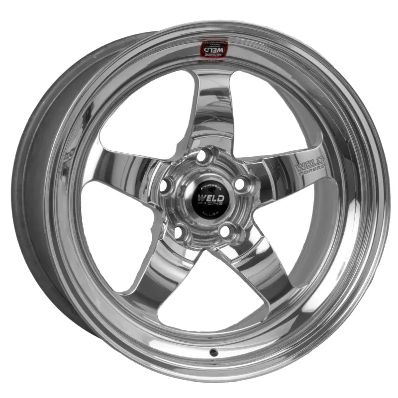 Weld S71 Forged Aluminum Wheel – 17X10.5, 5X4.75, 3.2In Backspace, Polished, Non-Beadlock 1