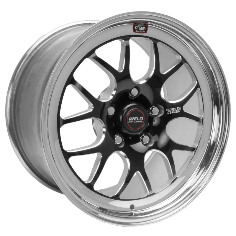 Weld S77 17X9.5 / 5X120Mm Bp / 6.7In. Bs Black Wheel (High Pad) - Non-Beadlock 1