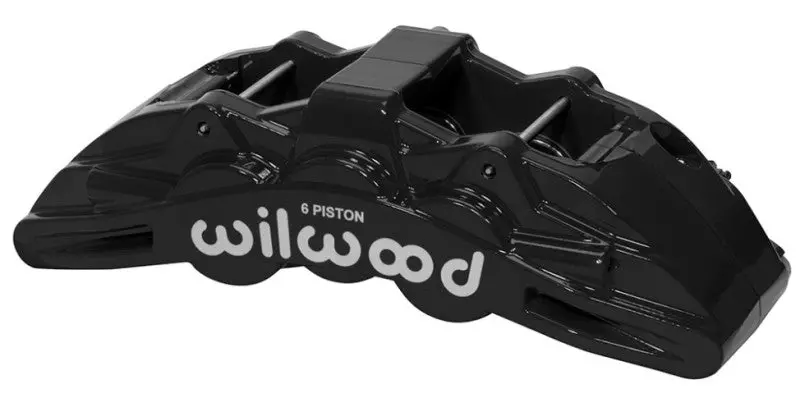 Wilwood Sx6R Black Monoblock Brake Caliper – 4.04-Inch Piston, 1.25-Inch Rotor Compatible 1